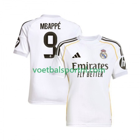 Real Madrid Kylian Mbappé 9 Thuis Shirt 2025-26